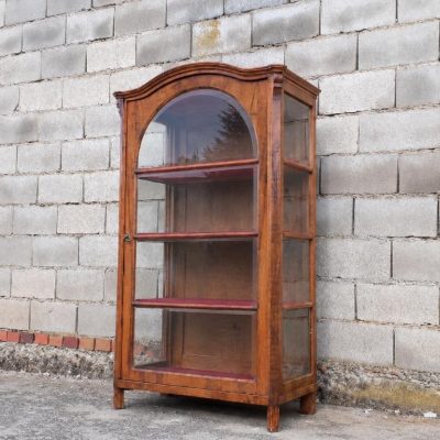 Vitrina expositora antigua estilo inglés Victoriano s.XIX. Estantería Librería Mueble Librero antiguo.