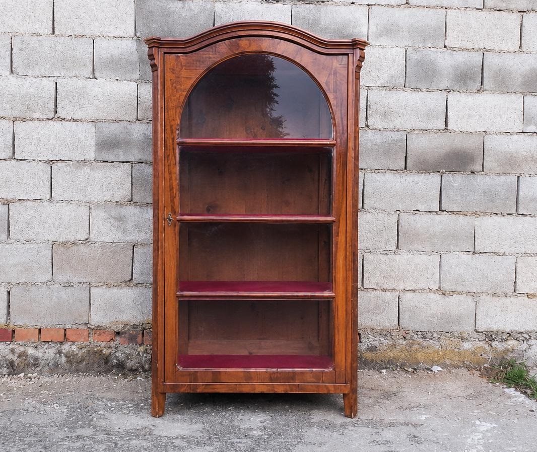Vitrina expositora antigua estilo inglés Victoriano s.XIX. Estantería Librería Mueble Librero antiguo. - Imagen 2