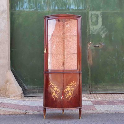 Antigua Vitrina Expositora de Pared - Muebles Vintage Industrial Vintage  Home Decor Reus Tarragona