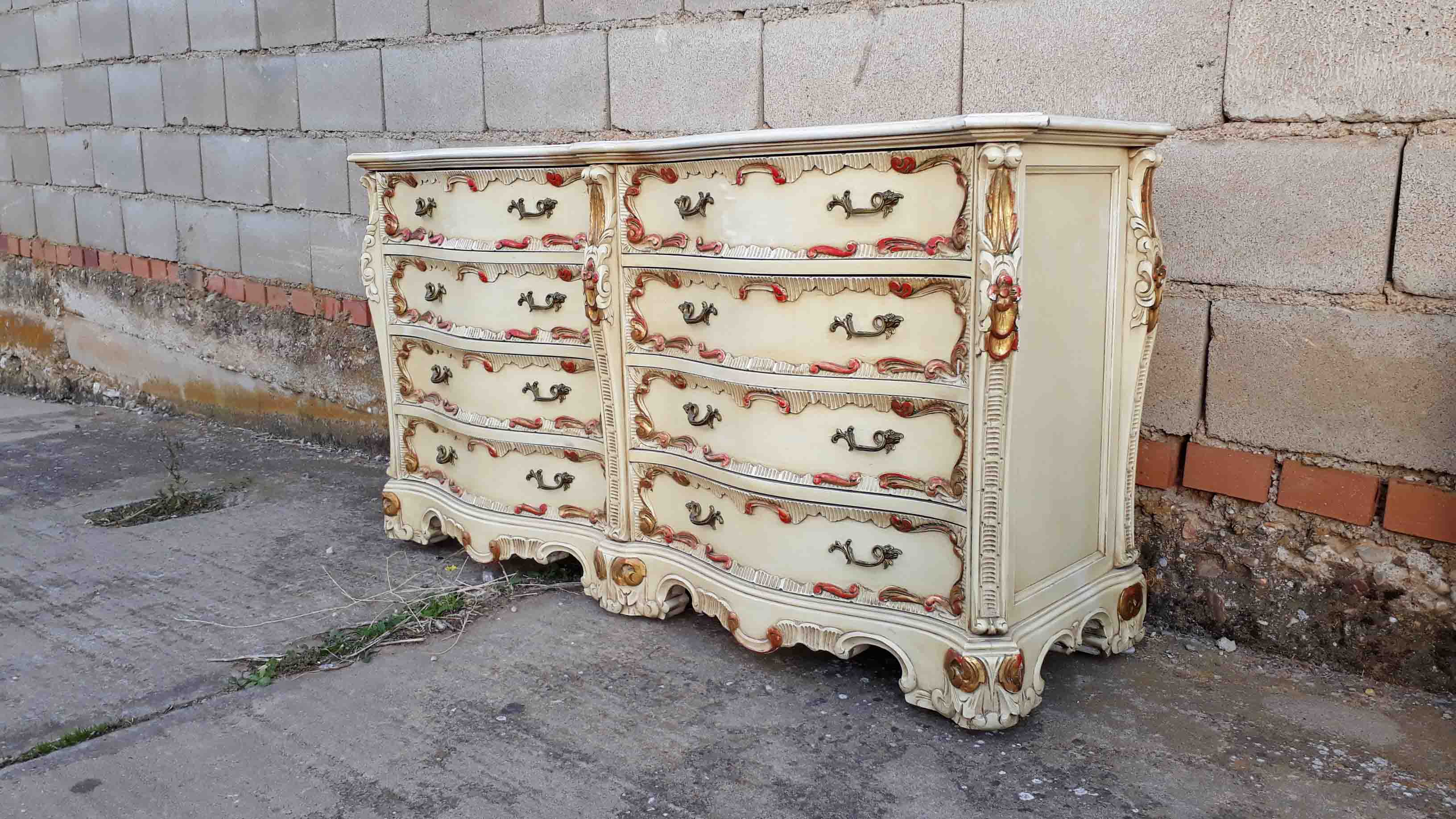 Habitación antigua dormitorio completo antiguo vintage mueble estilo