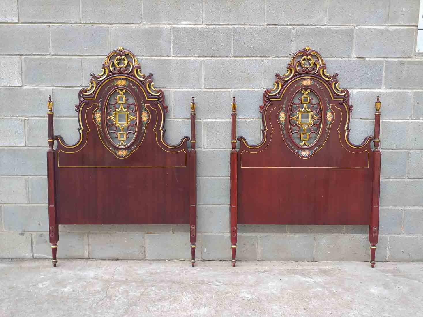 2 Dos Cabeceros Antiguos Estilo Ingl s Reina Ana Chino 90 Cm 100 Cm 2 Dos Cabeceros Antiguos Estilo Ingl s Reina Ana Chino 90 Cm 100 Cm