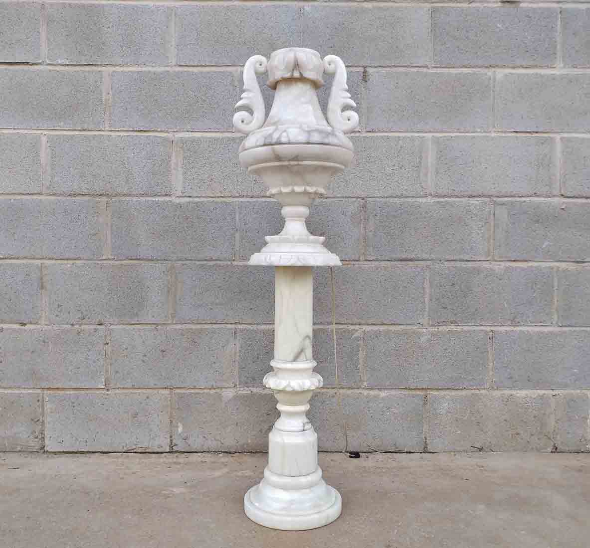 Imitación de la antigua Columna romana antigua de estilo griego crudo Columna  decorativa Pedestal de boda 75 cm de alto -  España