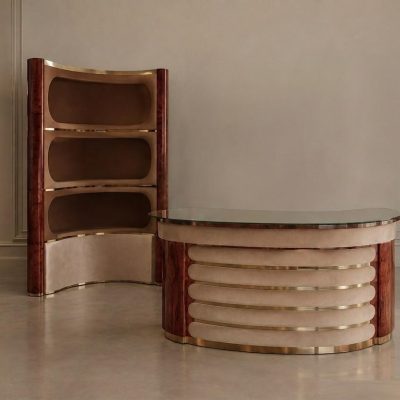 Mueble Barra de bar antigua vintage de diseño Willy Rizzo Italia 1970. Estantería Neo Art Decó Bauhaus.