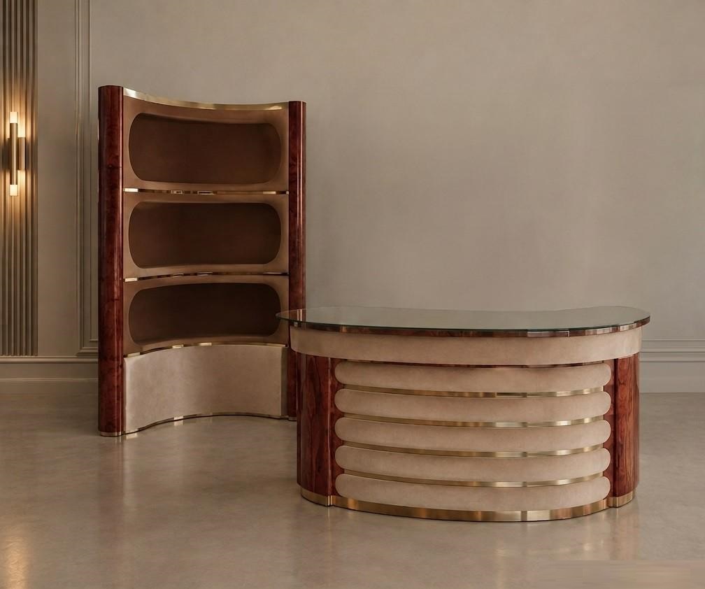 Mueble Barra de bar antigua vintage de diseño Willy Rizzo Italia 1970. Estantería Neo Art Decó Bauhaus.