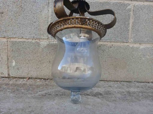 Lámpara de techo antigua vintage. Lámpara antigua estilo Rústico. - Imagen 3