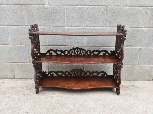 Estantería antigua estilo Isabelino s XIX. Pequeña Estantería Librería mueble librero estilo inglés. - Imagen 3