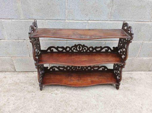 Estantería antigua estilo Isabelino s XIX. Pequeña Estantería Librería mueble librero estilo inglés. - Imagen 4