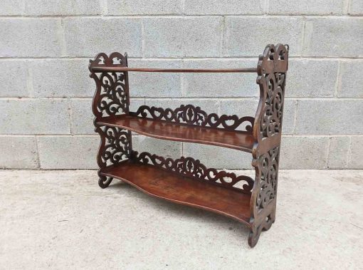 Estantería antigua estilo Isabelino s XIX. Pequeña Estantería Librería mueble librero estilo inglés.
