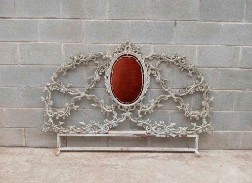 2 Cabeceros antiguos estilo Luis XV 150 cm. Cama antigua Cabecero antiguo Barroco Rococó Isabelino. - Imagen 3