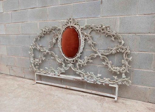 2 Cabeceros antiguos estilo Luis XV 150 cm. Cama antigua Cabecero antiguo Barroco Rococó Isabelino. - Imagen 4