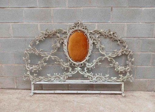 2 Cabeceros antiguos estilo Luis XV 150 cm. Cama antigua Cabecero antiguo Barroco Rococó Isabelino. - Imagen 7