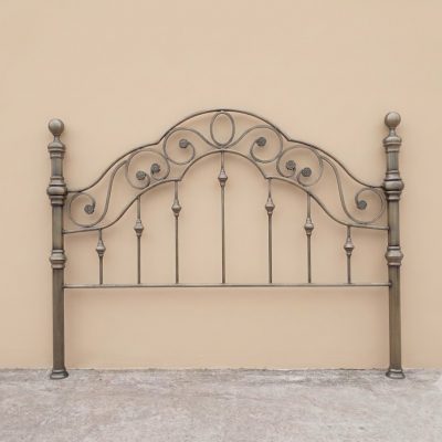 Cabecero antiguo vintage metal 160 cm. Cama antigua vintage estilo Isabelino.