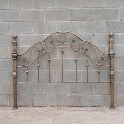 Cabecero antiguo vintage metal 160 cm. Cama antigua vintage estilo Isabelino.
