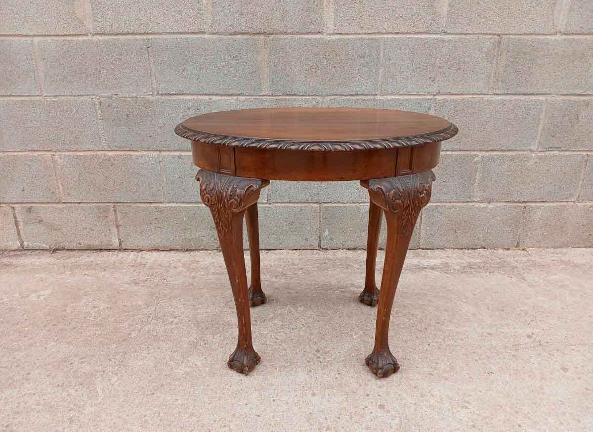 Armario antiguo estilo inglés Chippendale. Mueble Armario Ropero con Espejo estilo Victoriano. - Imagen 18