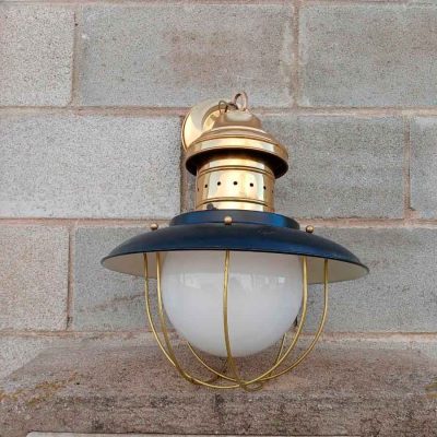 Lámpara antigua vintage barco. Lámpara de techo antigua vintage estilo Industrial.