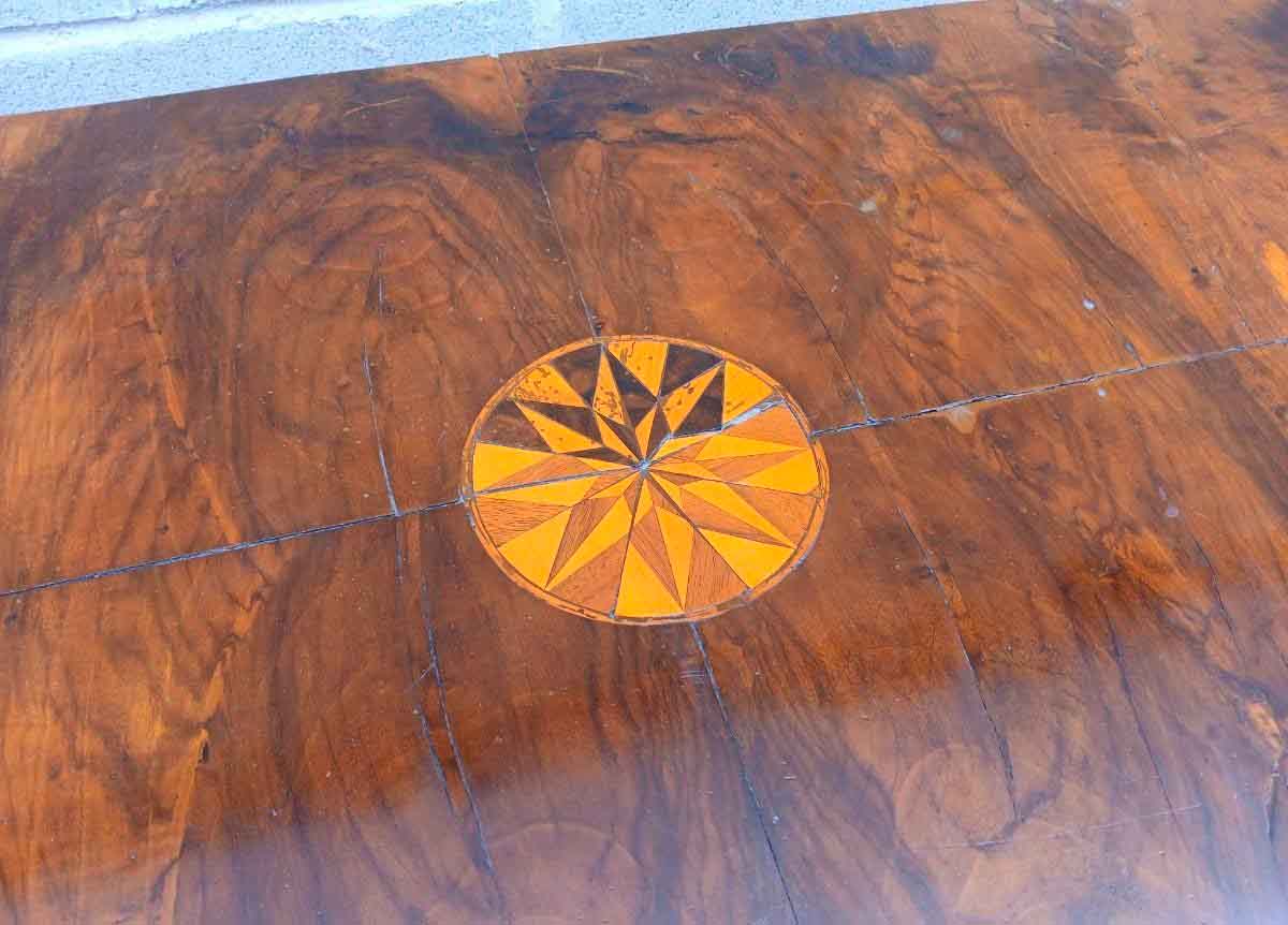 Cómoda antigua estilo Luis Felipe (Francia s.XIX). Mueble Cómoda Cajonera antigua estilo inglés. - Imagen 4