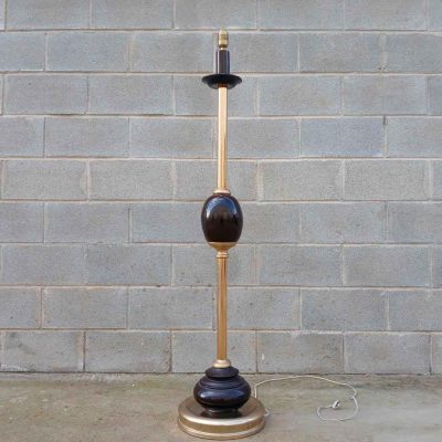 Lámpara pie antigua estilo Art Decó, 1970. Mueble Lámpara antigua vintage de diseño Neo Art Decó.