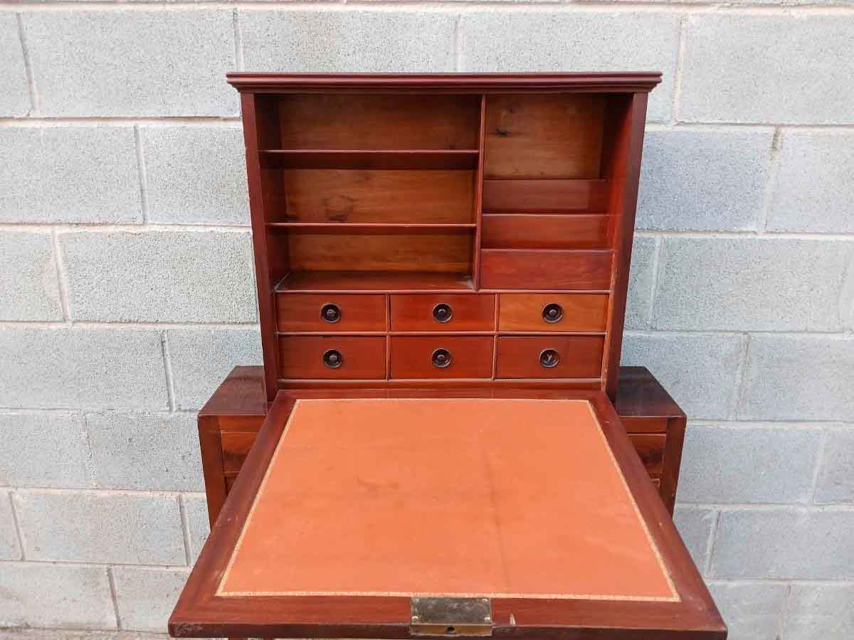 Mueble Auxiliar antiguo estilo Art Decó. Escritorio Secreter antiguo. - Imagen 5