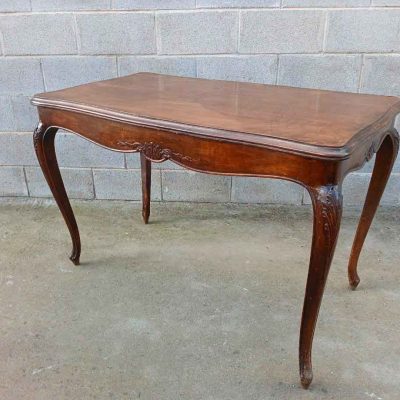 Escritorio antiguo estilo Luis XV (117 cm) Mueble Auxiliar Mesa Escritorio vintage estilo Isabelino.