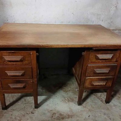 Escritorio antiguo estilo Americano. Mueble Mesa de Despacho antigua vintage Modernista Art Decó.