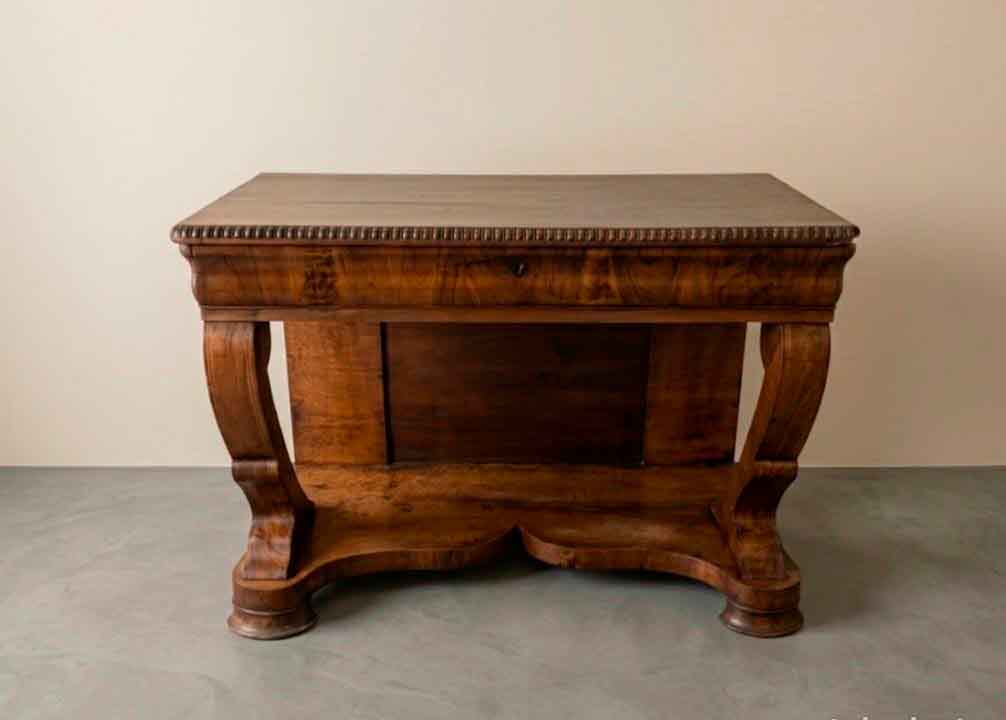 Consola antigua estilo Luis Felipe s.XIX Mueble Consola antigua estilo inglés Victoriano Biedermeier.